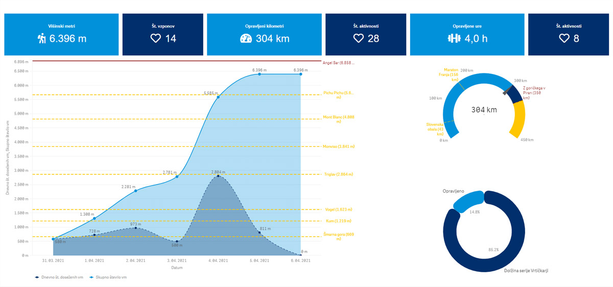 Qlik Sense Dashboard
