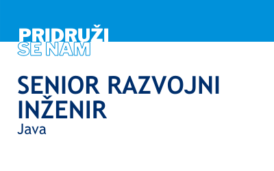 Java Senior razvojni inženir 